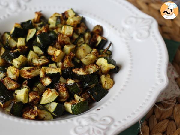 Wie kann man Zucchini im Air Fryer kochen? - Zubereitung Schritt 4