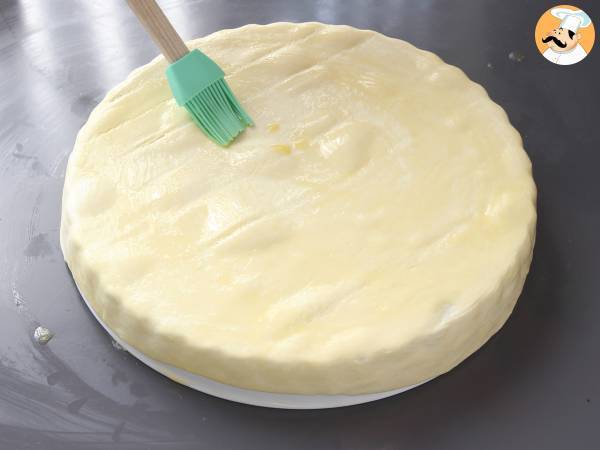 Erfrischende Sommertorte: Ricotta, Gurke und Räucherlachs - Zubereitung Schritt 1