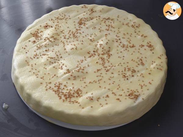 Erfrischende Sommertorte: Ricotta, Gurke und Räucherlachs - Zubereitung Schritt 2