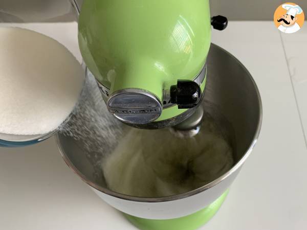 Baisers in Form von Rosen, zuckersüß! - Zubereitung Schritt 2