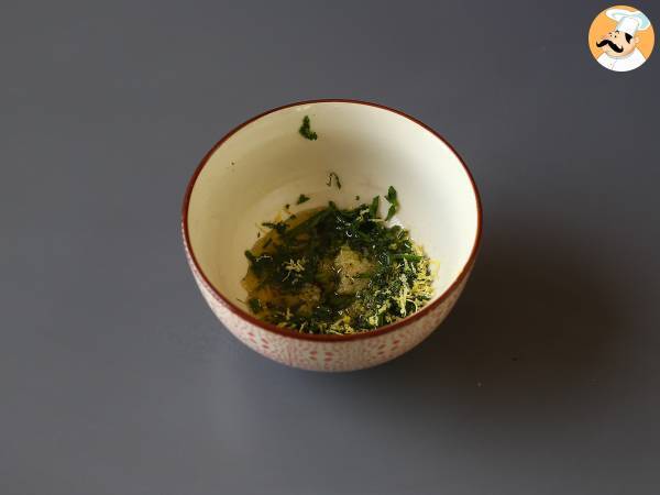 Gebackener Hummer mit Petersilie und Zitrone: Einfachheit und Raffinesse auf dem Tisch. - Zubereitung Schritt 1