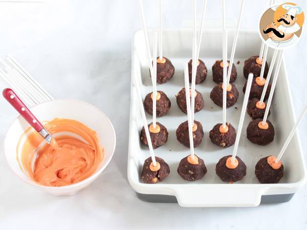 CakePops - Halloween - Zubereitung Schritt 5