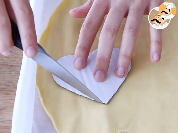 Pie Pops in Herzform für den Valentinstag - Zubereitung Schritt 1