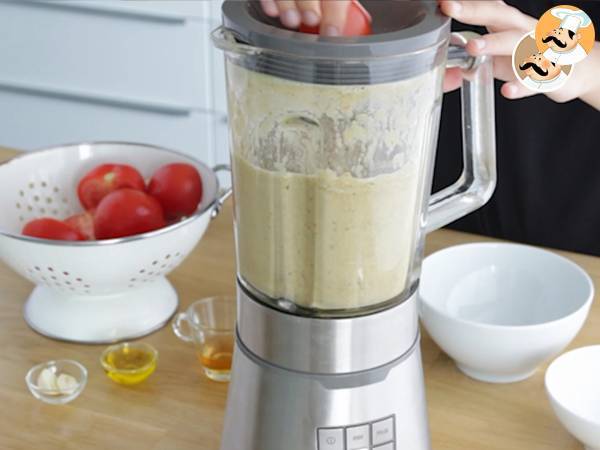 Andalusische Gazpacho - Zubereitung Schritt 4