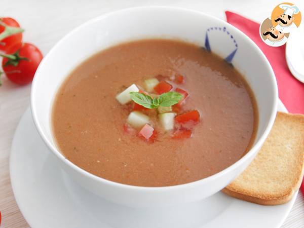 Andalusische Gazpacho - Zubereitung Schritt 7