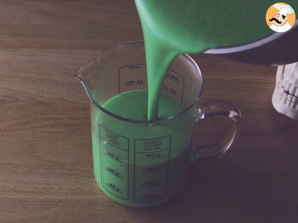 Frankenstein-Cremes für Halloween - Zubereitung Schritt 7