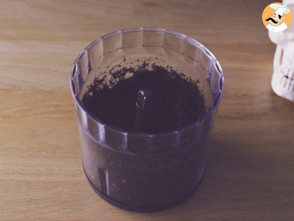 Frankenstein-Cremes für Halloween - Zubereitung Schritt 8