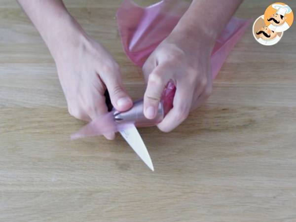 Monster-Cupcakes für Halloween - Zubereitung Schritt 10