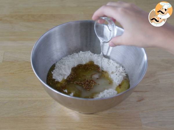 Wein-Donuts für Weihnachten - Zubereitung Schritt 4