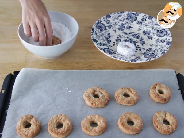 Wein-Donuts für Weihnachten - Zubereitung Schritt 10