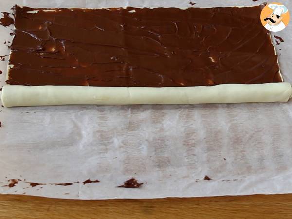 Blätterteigherzen mit Aufstrich zum Valentinstag - Zubereitung Schritt 3