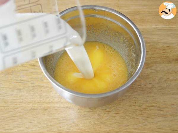 Einfacher Rhabarberkuchen - Zubereitung Schritt 2