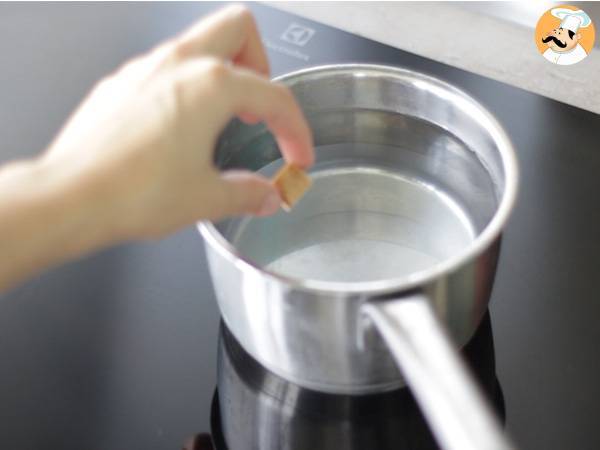 Risotto mit Käse und Chorizo - Zubereitung Schritt 1