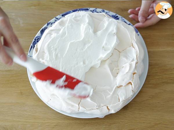 Einfache Erdbeer-Pavlova - Zubereitung Schritt 5