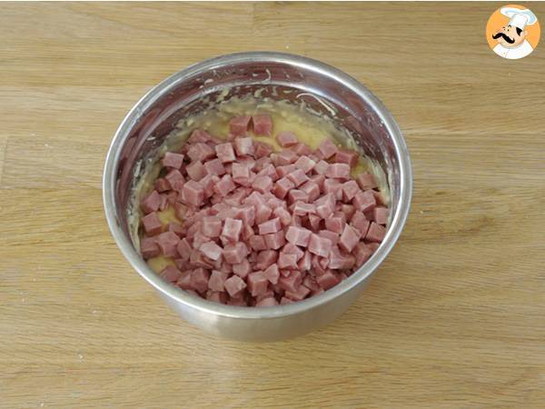 Salzige Muffins zum Aperitif - Zubereitung Schritt 2