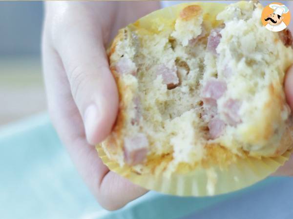 Salzige Muffins zum Aperitif - Zubereitung Schritt 6