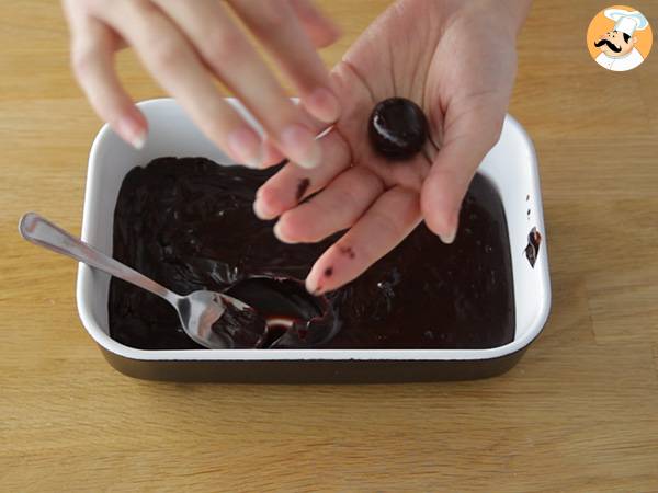 Brigadeiro, kleine brasilianische Süßigkeiten - Zubereitung Schritt 4