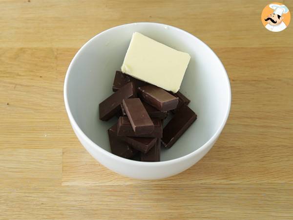 Schokoladen-Sandrosen - Zubereitung Schritt 1