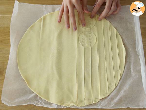 Blätterteigbirnen mit Schokoladenkern - Zubereitung Schritt 2