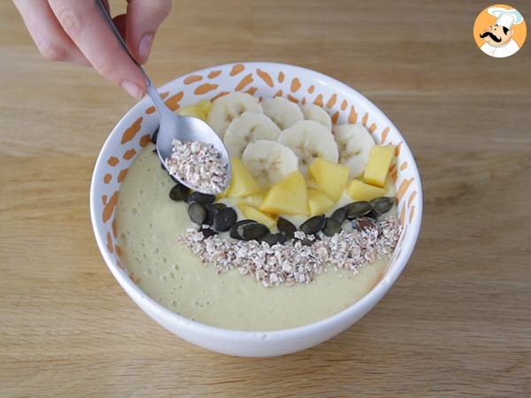 Smoothie-Bowl Mango-Banane - Zubereitung Schritt 3