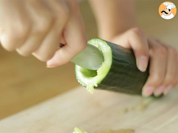 Gurkenmakis - Zubereitung Schritt 1