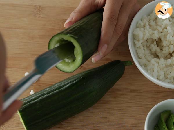 Gurkenmakis - Zubereitung Schritt 3