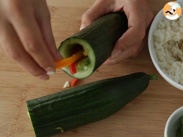 Gurkenmakis - Zubereitung Schritt 4