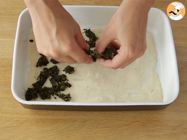 Lasagne mit Spinat und Ziegenkäse - Zubereitung Schritt 1
