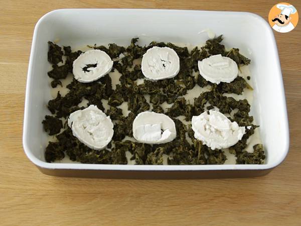 Lasagne mit Spinat und Ziegenkäse - Zubereitung Schritt 2
