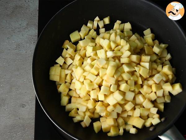 Camembert-Torte mit Äpfeln - Zubereitung Schritt 2
