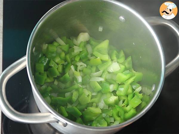 Baskisches Huhn - Zubereitung Schritt 1