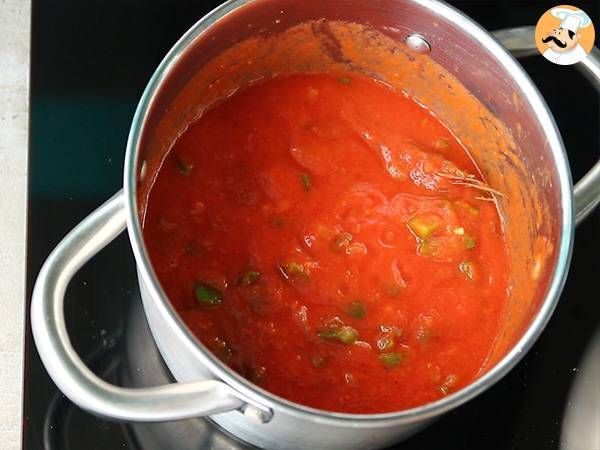 Baskisches Huhn - Zubereitung Schritt 2