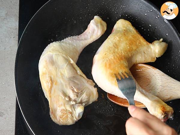 Baskisches Huhn - Zubereitung Schritt 3