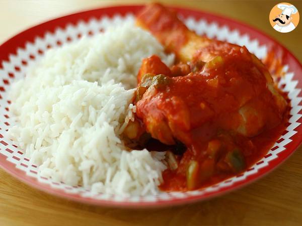 Baskisches Huhn - Zubereitung Schritt 5