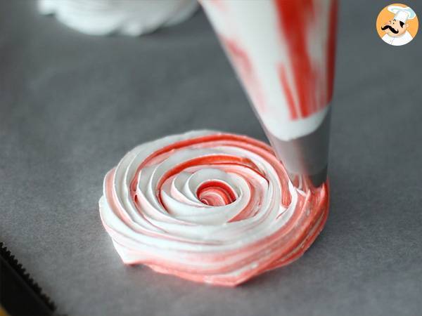 Meringues Lollipops - Zubereitung Schritt 4