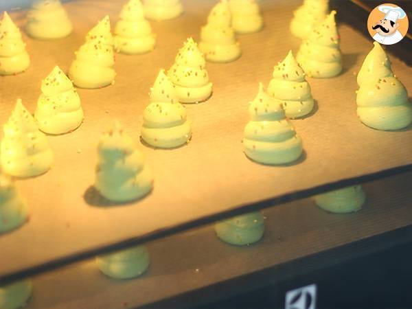 Baiser-Tannenbäume - Zubereitung Schritt 5