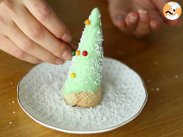 Tannenbäume Brownies - Zubereitung Schritt 7