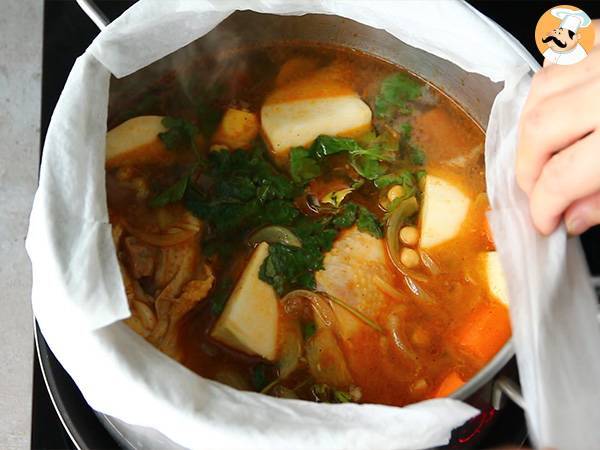 Traditionelles marokkanisches Couscous mit Huhn - Zubereitung Schritt 5