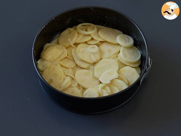 Raclette-Kuchen - Zubereitung Schritt 4