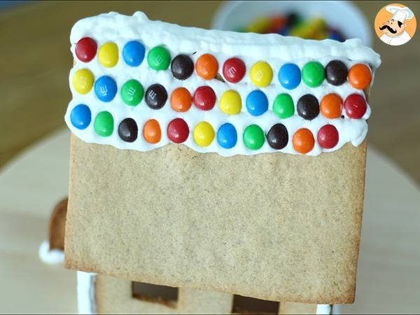 Lebkuchenhaus für Weihnachten - Zubereitung Schritt 10