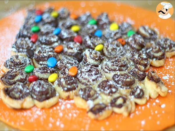 Nutella-Tannenbaum zum Teilen - Zubereitung Schritt 5