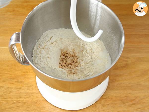 Brioche des rois Schritt für Schritt - Zubereitung Schritt 1