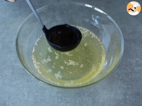 Champagnersuppe, ein festlicher Cocktail - Zubereitung Schritt 2