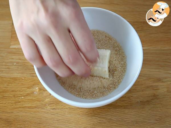 Knusprige Bananen mit Filoteig - Zubereitung Schritt 2