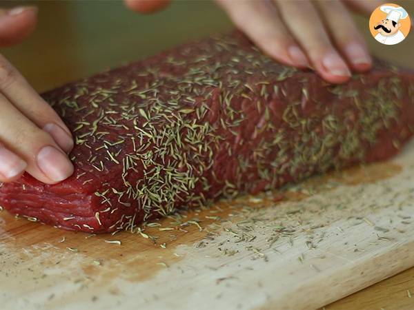 Bündnerfleisch oder getrocknetes Rindfleisch - Zubereitung Schritt 1