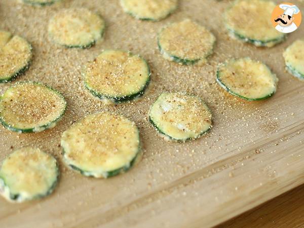 Zucchini-Chips - Zubereitung Schritt 3