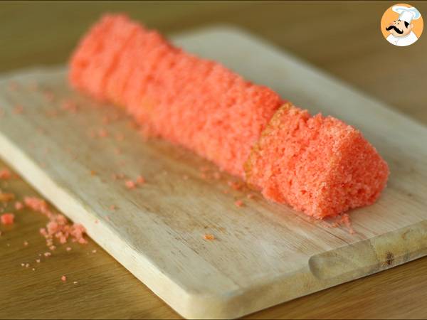 Überraschungskuchen zum Valentinstag - Zubereitung Schritt 5