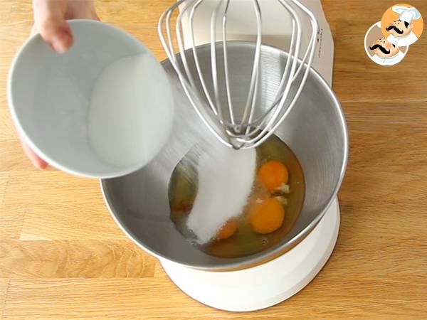 Génoise, das einfache Rezept - Zubereitung Schritt 1