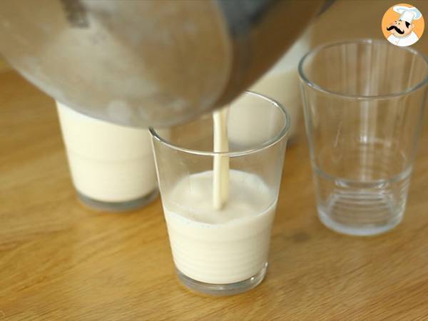 Vegane Panna Cotta mit Kokosnuss - Zubereitung Schritt 3