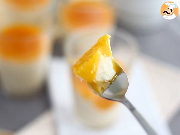 Vegane Panna Cotta mit Kokosnuss - Zubereitung Schritt 5